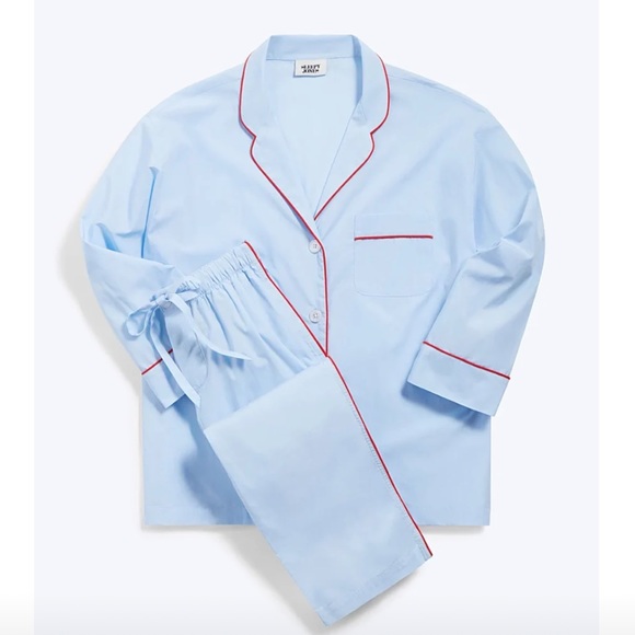 Marina Pajama Set Color: Blue End on End - Picture 3 of 12